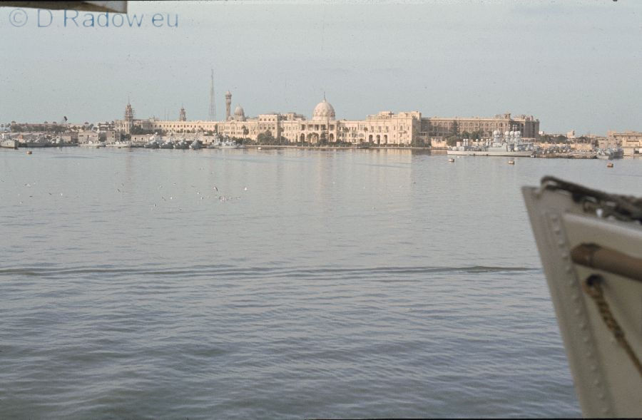 Alexandria 1984 - Hafen: Ras-el-Tin-Palast