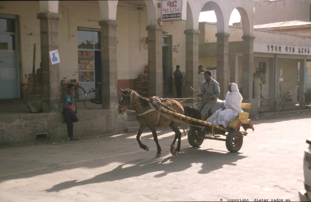 Eritrea 1997 – Asmara: Innenstadt<br />Eritrea 1997 – Asmara: City