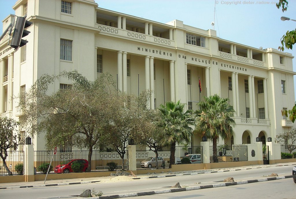 Luanda Altstadt Außenministerium
