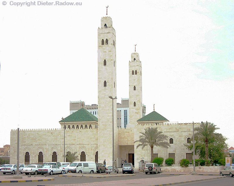 Kuwait moderner Moschee-Bau