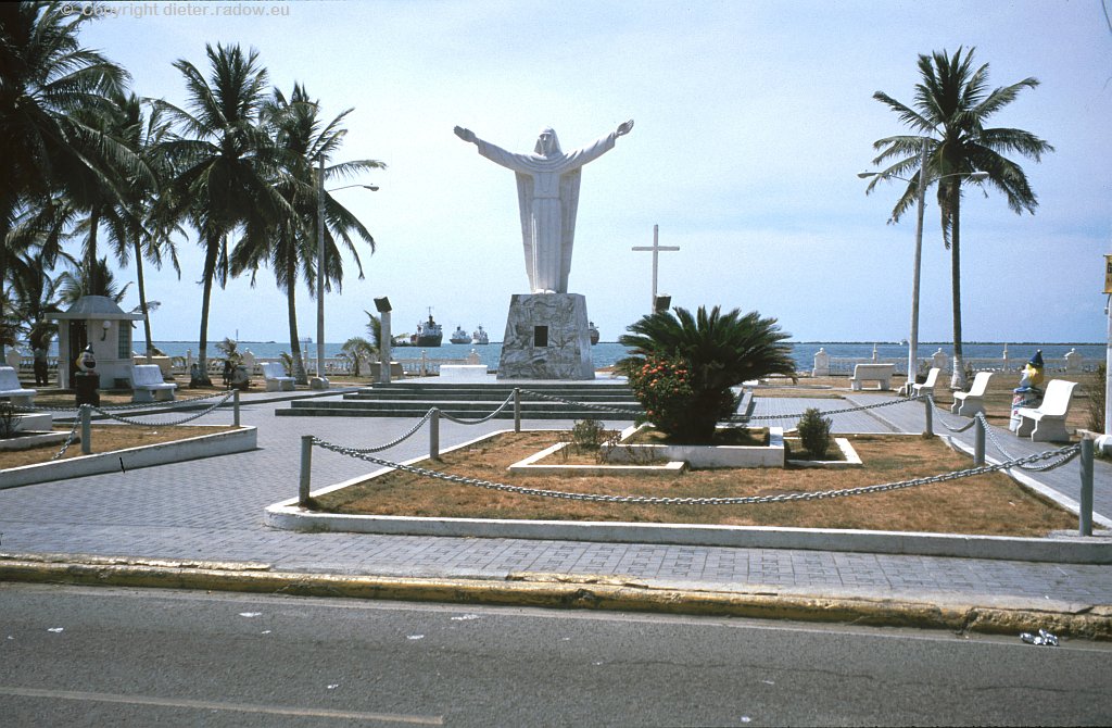 Panama-2003 Die Stadt Colon an der Atlantik-Seite Panamas