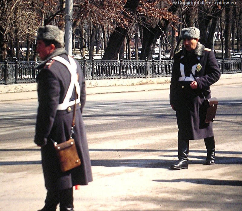 Usbekistan Verkehrspolizisten