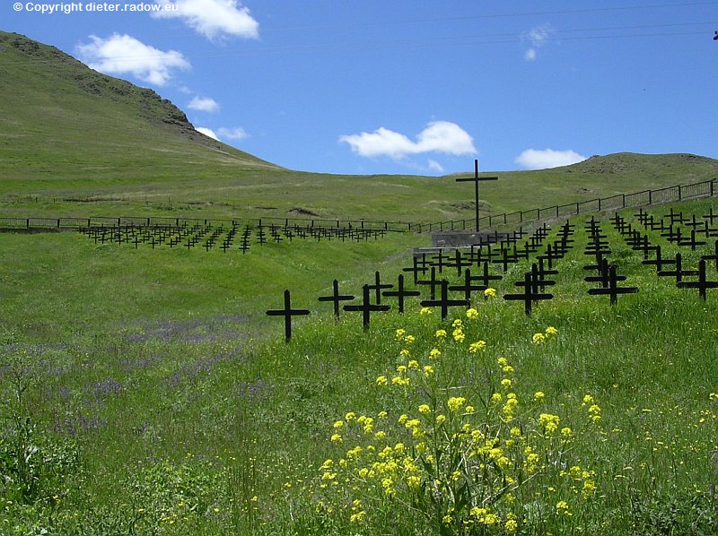 Armenien Spitak 1945 deutscher Kriegsgefangenen-Friedhof